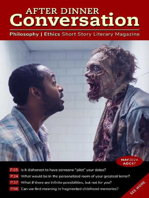 Title details for After Dinner Conversation: Philosophy | Ethics Short Story Magazine by After Dinner Conversation - Available